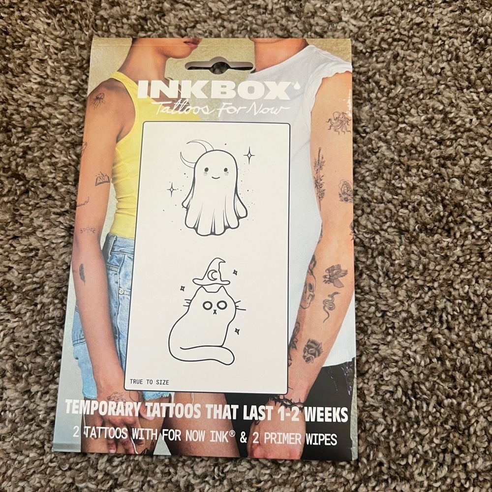 NEW TEMPORARY TATTOOS